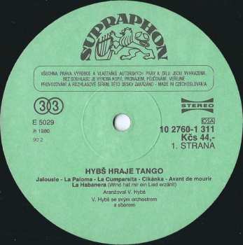 LP Václav Hybš Orchestra: Hybš Hraje Tango