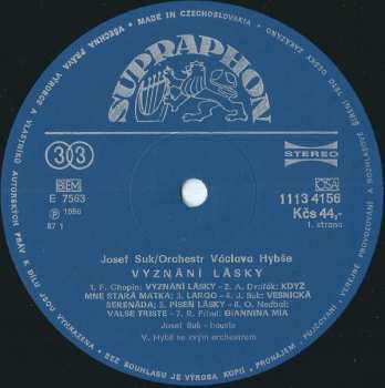 LP Václav Hybš Orchestra: Vyznání Lásky