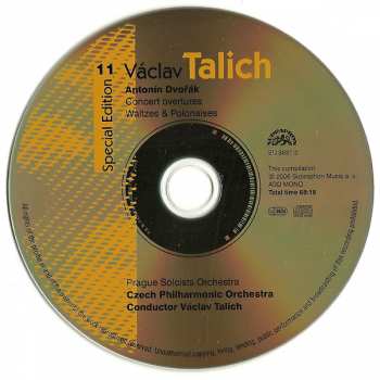 CD Antonín Dvořák: Concert Overtures, Waltzes & Polonaises