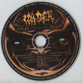 CD Vader: Reign Forever World