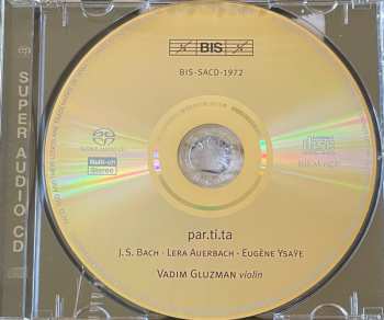 SACD Vadim Gluzman: Par.ti.ta - Bach - Ysaÿe - Auerbach