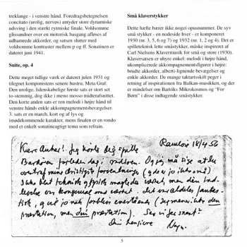 CD Vagn Holmboe: Suono Da Bardo / Works for Piano