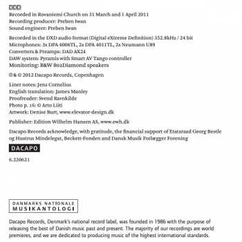 SACD John Storgårds: Chamber Symphonies