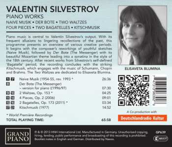 CD Valentin Silvestrov: Piano Works