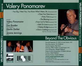 CD Valery Ponomarev: Beyond The Obvious 