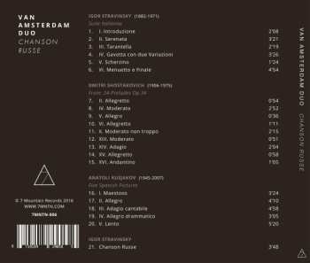 CD Van Amsterdam Duo: Chanson Russe