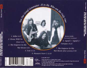 CD Van Der Graaf Generator: H To He, Who Am The Only One