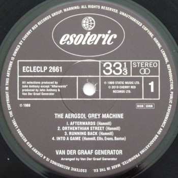 LP/2CD/SP/Box Set Van Der Graaf Generator: The Aerosol Grey Machine DLX | LTD