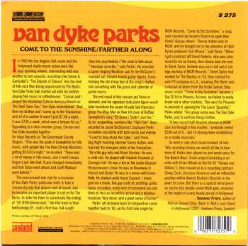 SP Van Dyke Parks: Come To The Sunshine / Farther Along LTD