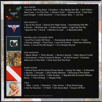 6CD/Box Set Van Halen: The Studio Albums 1978 - 1984 LTD