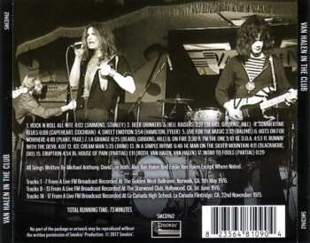 CD Van Halen: In The Club - Golden West Ballroom 1976