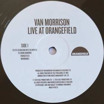 2LP Van Morrison: Live At Orangefield: Be Just And Fear Not