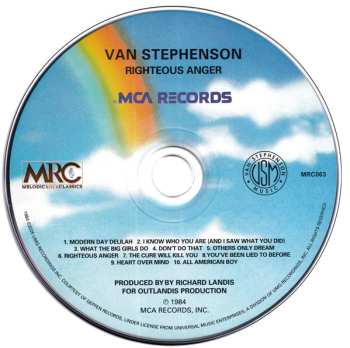 CD Van Stephenson: Righteous Anger