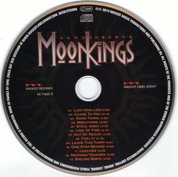 CD Vandenberg's MoonKings: Vandenberg's MoonKings LTD | DIGI