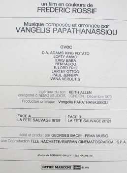 LP Evangelos Papathanassiou: La Fête Sauvage