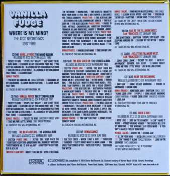 9CD/Box Set Vanilla Fudge: Where Is My Mind? (The Atco Recordings 1967-1969)