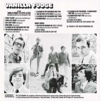 9CD/Box Set Vanilla Fudge: Where Is My Mind? (The Atco Recordings 1967-1969)