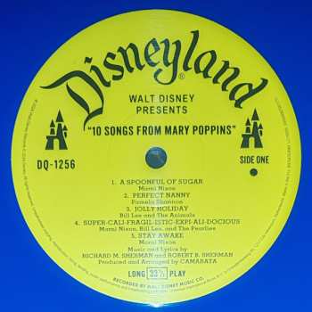 LP Various: 10 Songs From Mary Poppins CLR