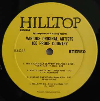 LP Various: 100 Proof Country