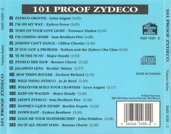 CD Various: 101 Proof Zydeco