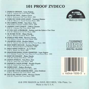 CD Various: 101 Proof Zydeco