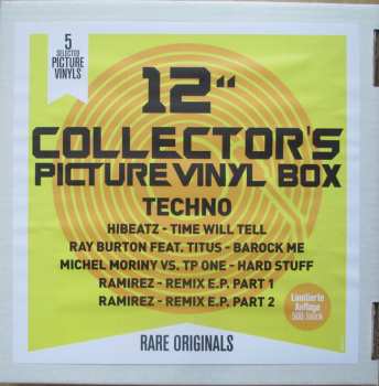 5LP/Box Set Various: 12" Collector's Picture Vinyl Box Techno LTD | NUM | PIC