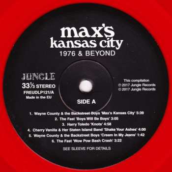 2LP Various: Max's Kansas City 1976 & Beyond LTD | CLR