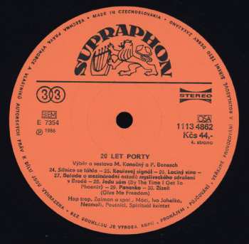 2LP Various: 20 Let Porty