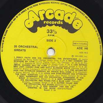 LP Various: 20 Orchestral Greats