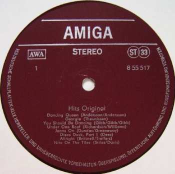 LP Various: Hits Original