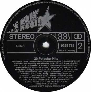 LP Various: 20 Polystar Hits