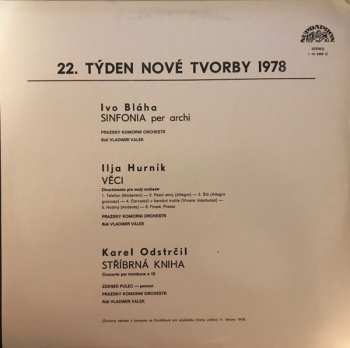 LP Various: 22. Týden Soudobé Tvorby 1978