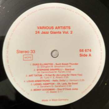 2LP Various: 24 Jazz Giants Vol. 2