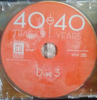 3CD Various: 40 Tracks For 40 Years (Delos' 40th Anniversary Celebration!)