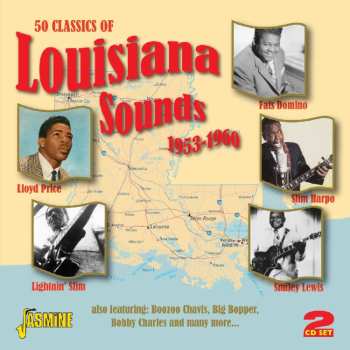 2CD Various: 50 Classics of Louisiana Sounds 1953-1966
