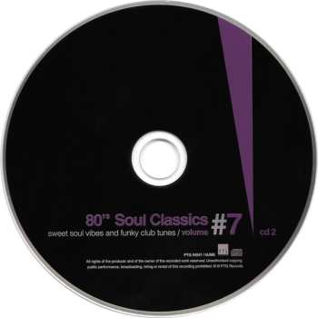 2CD Various: 80's Soul Classics Volume #7 - Sweet Soul Vibes And Funky Club Tunes