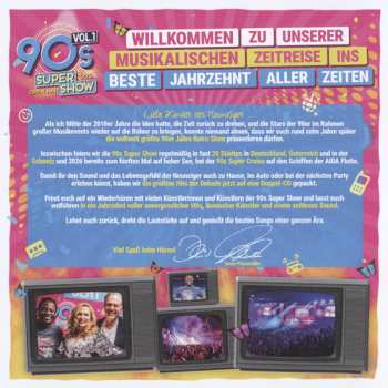 2CD Various: 90s Super Show Vol. 1 (Die Compilation Zur Erfolgreichen 90er Show)