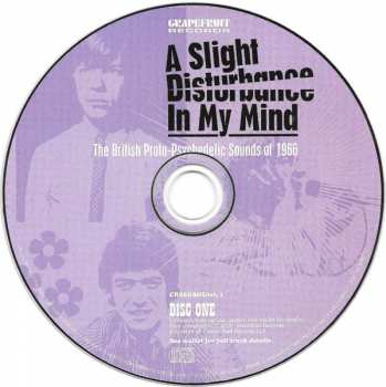 3CD/Box Set Various: A Slight Disturbance In My Mind: The British Proto-Psychedelic Sounds of 1966