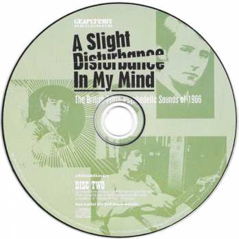 3CD/Box Set Various: A Slight Disturbance In My Mind: The British Proto-Psychedelic Sounds of 1966