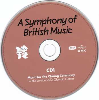 2CD Various: A Symphony Of British Music (Music For The Closing Ceremony Of The London 2012 Olympic Games)