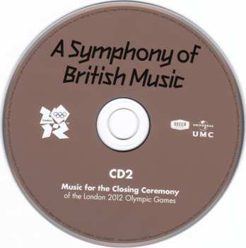 2CD Various: A Symphony Of British Music (Music For The Closing Ceremony Of The London 2012 Olympic Games)