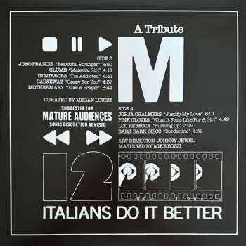 2LP Various: A Tribute To Madonna Presented By Italians Do It Better CLR | LTD