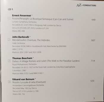 4CD/Box Set Various: A-Z Of Conductors By David Patmore
