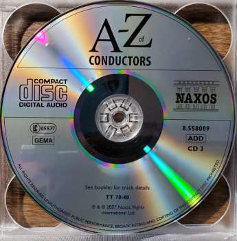 4CD/Box Set Various: A-Z Of Conductors By David Patmore
