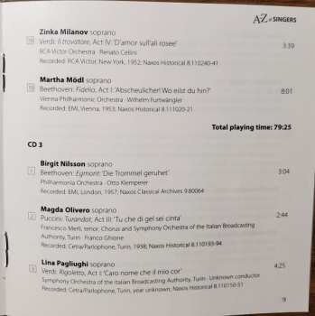 4CD/Box Set Various: A-Z of Singers by David Patmore