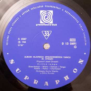 2LP Various: Album Hlavních Společenských Tanců 20. Století (2xLP)