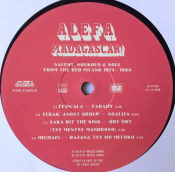 2LP Various: Alefa Madagascar ! Salegy, Soukous & Soul From The Red Island 1974-1984