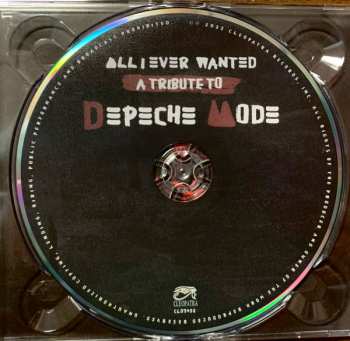 CD Various: All I Ever Wanted A Tribute To Depeche Mode