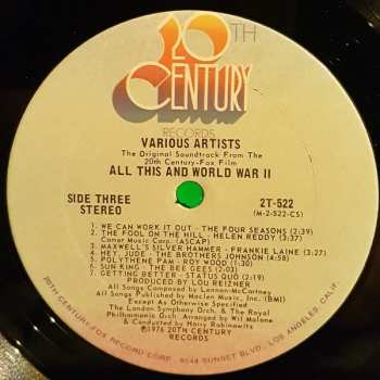 2LP/Box Set Various: All This And World War II