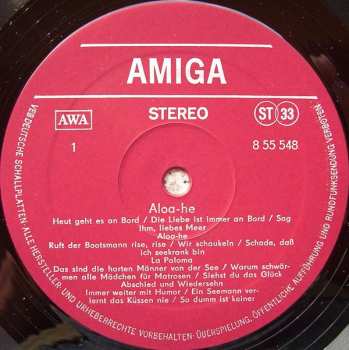 LP Various: Aloa-he